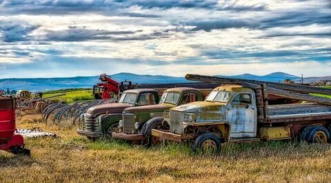 Transportation, vehicle, truck and rust HD photo by Stephen 