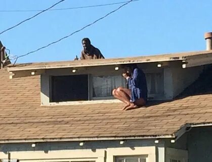 Woman evades home intruder by hiding on roof - Imgur