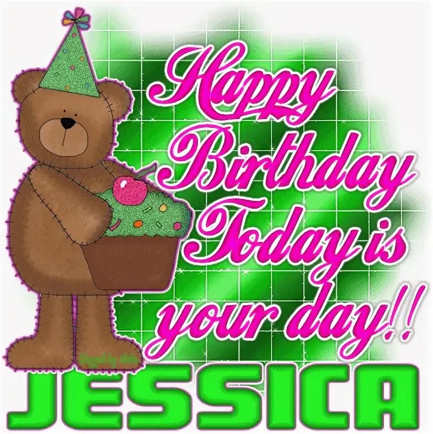 Happy Birthday Jessica GIF Gfycat