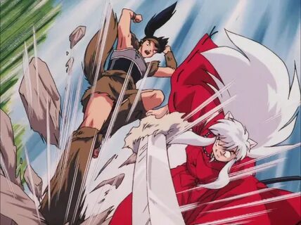 Kagome Kidnapped by Koga, the Wolf Demon! S2E9 Inuyasha koga