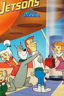 1990 Jetsons The Movie Motion Picture Poster 23 x 35 Old sch
