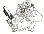 Fallout 3 Drawings Sketch Coloring Page