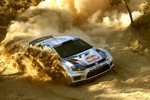 Скачать обои volkswagen, rally, wrc, polo, JM Latvala, 2013,