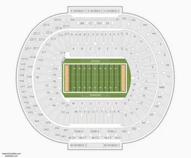 Neyland Stadium Seating Chart Seating Charts & Tickets