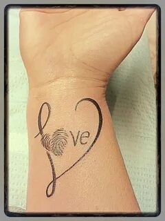 My tattoo - finally did it and love love love it ❤ hubby's w