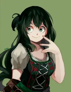 Pin by 心 顥 邱 on lady (With images) My hero academia tsuyu, H