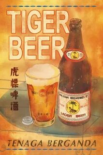 Tiger Beer Tiger beer, Beer poster, Vintage beer