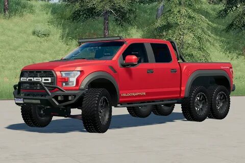 Download FS19 Mods Ford F150 Velociraptor Truck Mod 1.0