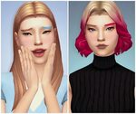 Blonde Chaos' TS4 Resources Sims hair, Sims 4, Sims