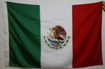 Новинка 3 x5 футов полиэстер флаг мексиканской страны баннер