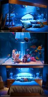 Fish Tank Aquarium Bed Might be Coolest Ever, Lets You Sleep
