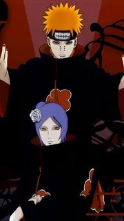 Naruto: Pein & Konan Wallpaper for iPhone 5