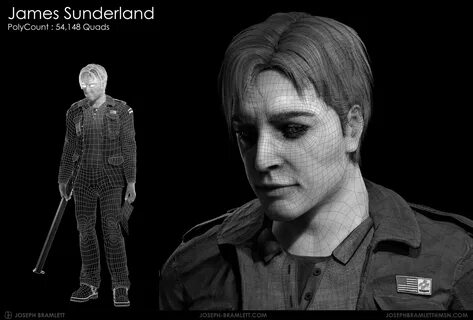 ArtStation - James Sunderland - Silent Hill 2 - Fan Art
