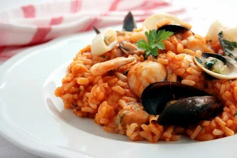 Risotto alla pescatora rosso Ricetta Risotto alla pescatora,