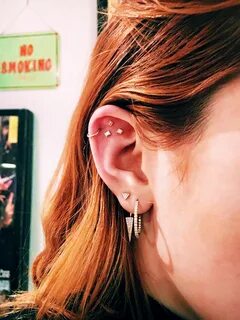 9 Gorgeous Ear-Piercing Combinations To Try Now Ear piercing