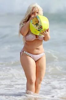 TRISHA PAYTAS in Bikini at a Beach in Los Angeles 09/29/2017