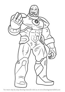Learn How to Draw New 52 Darkseid (DC Comics) Step by Step :