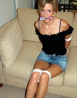 Bound In Jean Short & Skirts - Fetish Porn Pic