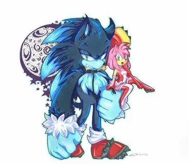 Sonamy werehog Anime, Sonic and amy, Sonic