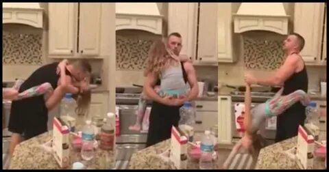 Mom Catches Dad And Daughter Doing Something Adorable In The