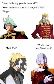 Char Clone Can I Copy Your Homework? Gundam iron blooded orp