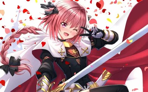 обои : Astolfo Fate Apocrypha, Rider of Black Fate Apocrypha