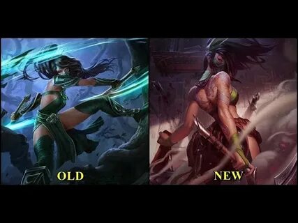 Welcome To League Of Legends Still Uses The Old Akali Splash