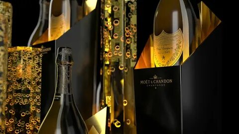 Moet & Chandon installation on Behance