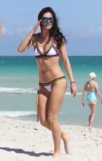 KATIE LEE in Bikini at a Beach in Miami 02/26/2017 - HawtCel