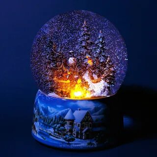 Стеклянный шар со снегом Гори гори ясно!, снежный шар, snow 