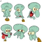 Some Squidward sketches for you guys.