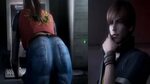 Steve Burnside Enjoys The View Claire Redfield Is Offering H