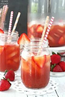 Strawberry Vanilla Sweet Tea Homemade Summer Iced Tea Recipe