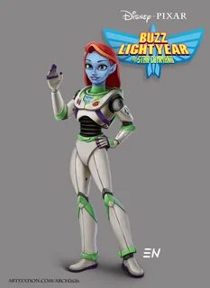 ArtStation - Buzz Lightyear of Star Command (Pixar Toy Style