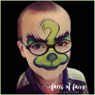 Pin by Sherri MacLean on Facepainting Grinch Christmas face 