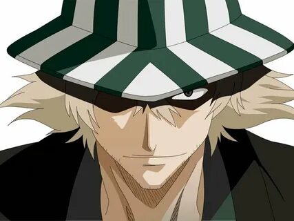 Kisuke Urahara Hat Bleach Anime Manga Art 32x24 Print POSTER