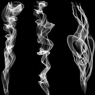 Realistic Smoke Effect Set, Background, Abstract, Design PNG