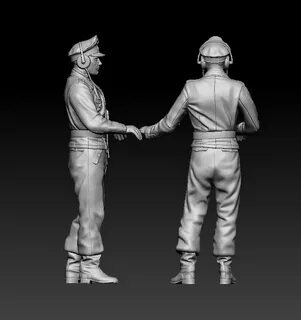 German officers 3D Print Models in Other 3DExport