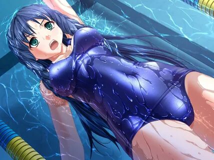 aqua eyes blue hair braids breasts game cg hiiro yuki long h