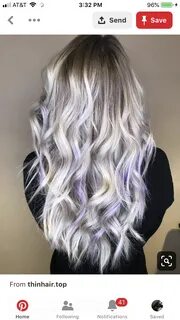 Pin by Ailu Matilla on Long Hair, Don't Care Purple blonde h