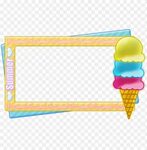 ice cream border summer - free ice cream clip art borders PN