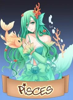 aquarius anime - Buscar con Google Arte del zodiaco, Piscis 