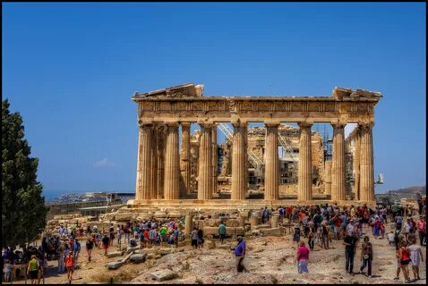 Парфенон - древние красоты Афин (Parthenon, Athens) - HD-фот
