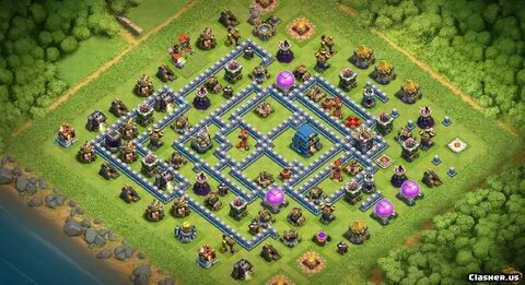 Town Hall 12 TH12 War Trophy Base v305 With Link 10-2019 - W