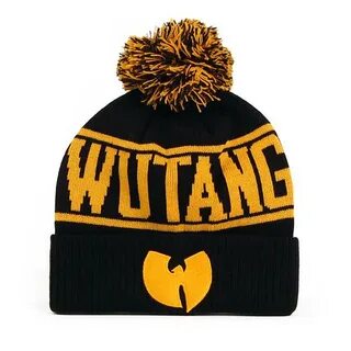 Wu-Tang Badge Design Classic Knit Beanie Unisex Casual Knit 