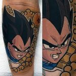 40 Vegeta Tattoo Designs For Men - Dragon Ball Z Ink Ideas