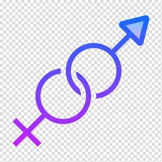 Gender Symbol Purple, Male, Female, Line, Logo transparent b