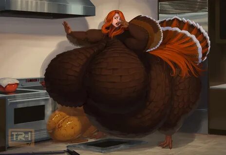Thanksgiving turkey boobs gif