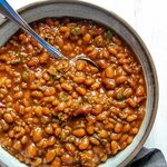 Southern Baked Beans Recipe Yummly Recipe Southern baked bea