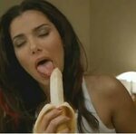Roselyn Sanchez sucking on a Banana Pictures - Cuba Gooding 